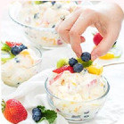 fro-yo or frozen yogurt with berries